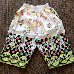 Deadstock Vintage FIDO DIDO Cartoon BULLS Shorts